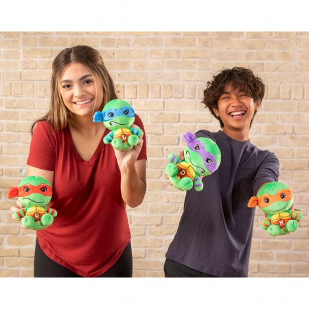 Pelucia Tomy Mega Plush Mocchi-mocchi- Teenage Mutant Ninja Turtles 6 - Leonardo (12864)