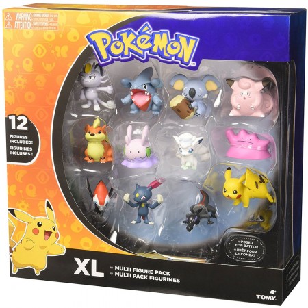 Boneco Tomy Pokemon Xl Pack 12 Figuras 19170d1