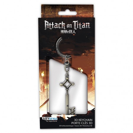 Chaveiro Abystyle Attack On Titan - Eren's Key (00935)