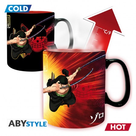 Caneca Mgica Abystyle One Piece - Zoro & Sanji (53672)