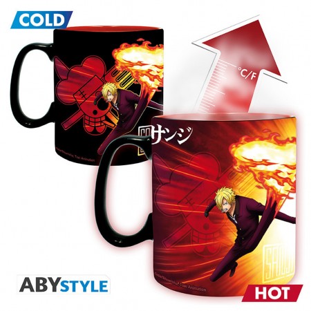 Caneca Mgica Abystyle One Piece - Zoro & Sanji (53672)