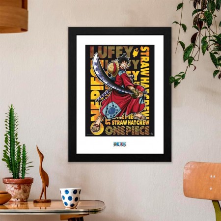 Quadro Abystyle One Piece - Monkey D. Luffy In Wano (80541)