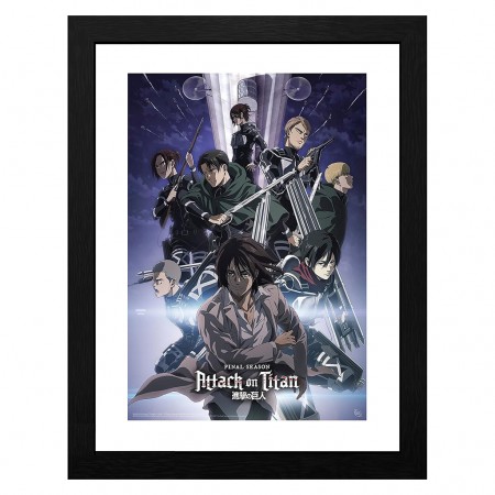 Quadro Abystyle Attack On Titan Final Season: S4 Teaser Art (80961)