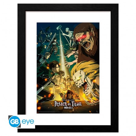 Quadro Abystyle Attack On Titan Final Season: S4 Teaser Art (80978)