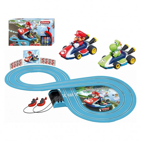 Pista Carrera Mario Kart 1.first 1/50 - Yoshi & Mario (0269)