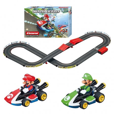 Pista Carrera Go!!! Mario Kart 1/43 - Luigi & Mario (5035)