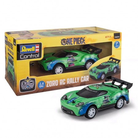 Carrinho Controle Remoto Carrera Revell: One Piece 1/18 - Zoro Rc Rally Car (9478)