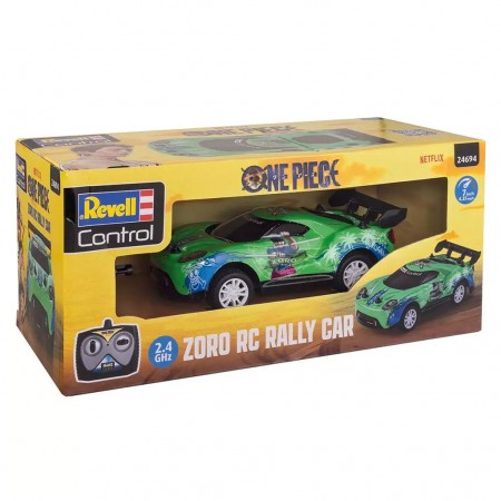 Carrinho Controle Remoto Carrera Revell: One Piece 1/18 - Zoro Rc Rally Car (9478)