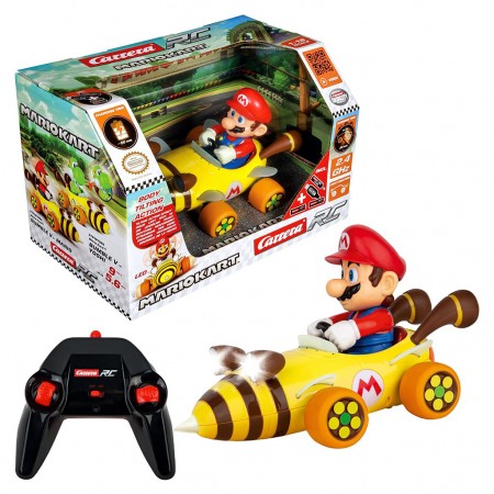 Carrinho Controle Remoto Carrera Mario Kart - Bumble V Mario (5712)
