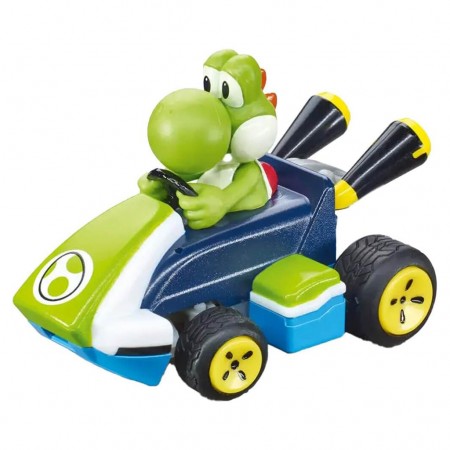 Carrinho Controle Remoto Carrera Mario Kart Mini - Yoshi (5323)