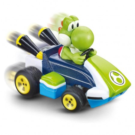 Carrinho Controle Remoto Carrera Mario Kart Mini - Yoshi (5323)