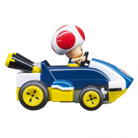 Carrinho Controle Remoto Carrera Mario Kart Mini - Toad (5330)