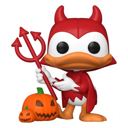 Funko Pop Disney Mickey And Friends Exclusive - Devil Donald With Pumpkin 1446
