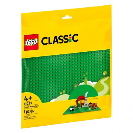 Base Lego Classic Baseplate - Verde (11023)