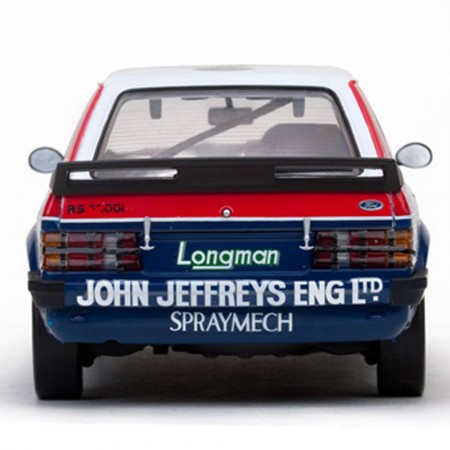 Carro Sun Star Ford Escort 1600i #74 J.jeffreys Escala 1/18 - Azul Branco e Vermelho