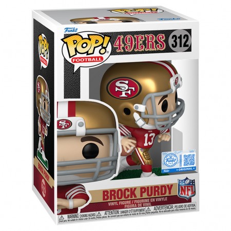 Funko Pop Football Nfl: 49ers Exclusive - Brock Purdy 312