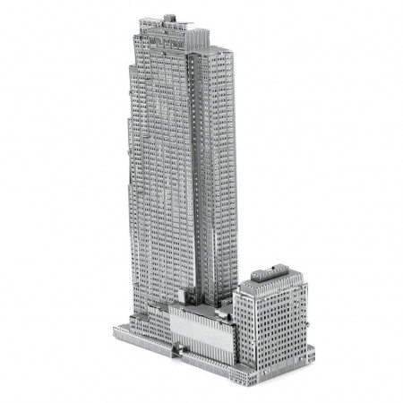Miniatura de Montar Metal Earth - Rockfeller Plaza (mms061)