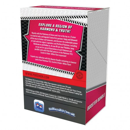 Cartas Pokmon Tcg: Scarlet & Violet - White Flare Booster Bundle (12928)