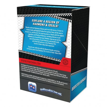 Cartas Pokmon Tcg: Scarlet & Violet - Black Bolt Booster Bundle (29290)