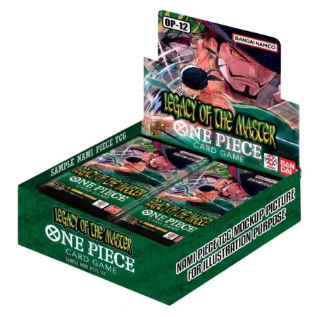 Cartas Bandai One Piece Tcg: Legacy Of The Master Booster Display Op-12 - 24pcs (japones)