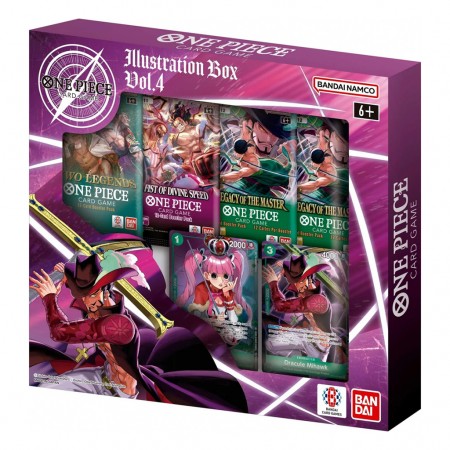 Cartas Bandai One Piece Tcg: Illustration Box Vol.4 Ib-04 (2802212)