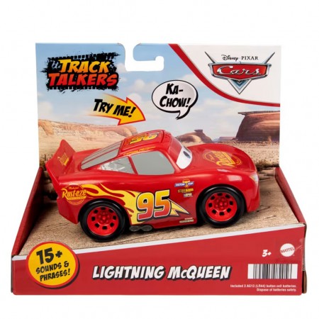 Carrinho Mattel Disney Pixar Cars: Track Talkers - Lightning Mcqueen (2056)