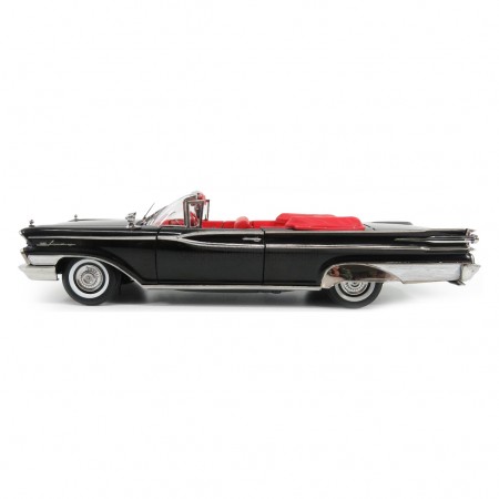 Carro Sun Star Mercury Park Lane Conv 1959 Escala 1/18 - Preto
