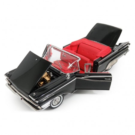 Carro Sun Star Mercury Park Lane Conv 1959 Escala 1/18 - Preto