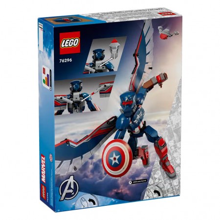 Lego Marvel New Captain America Construction Figure #76296