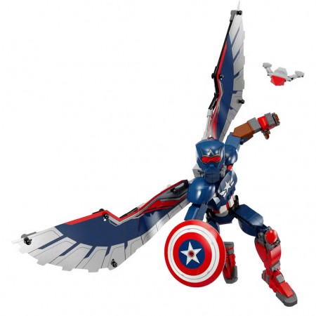 Lego Marvel New Captain America Construction Figure #76296