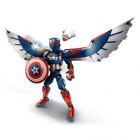 Lego Marvel New Captain America Construction Figure #76296