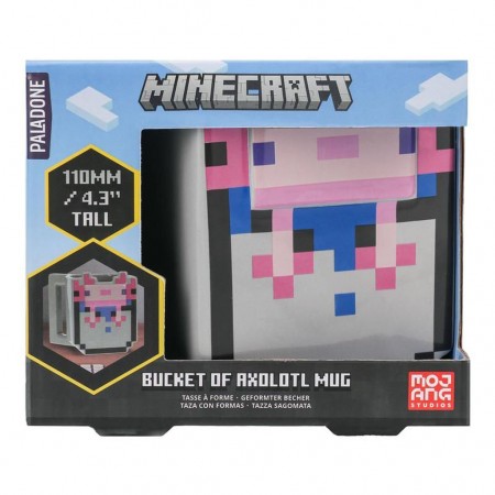 Caneca Paladone Minecraft - Bucket Of Axolotl Mug (1158)