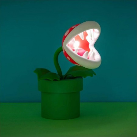 Luminria Paladone Super Mario - Piranha Plant Lampada Posvel (8530)