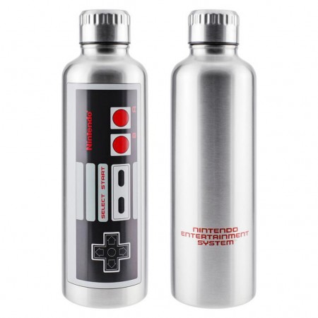 Garrafa de gua Paladone  Nintendo Nes Metal Water Bottle 500ml (7150)