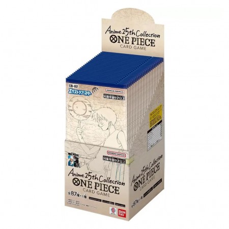 Cartas Bandai One Piece Tcg: Anime 25th Collection - Booster Packs 24pcs (japones)