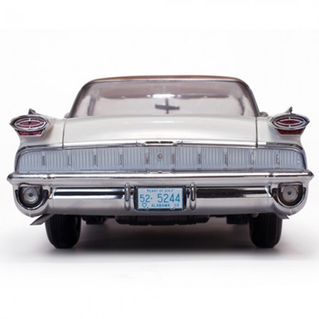 Carro Sun Star Oldsmobile 98 H.top 1959 Escala 1/18 - Marrom