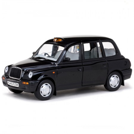 Carro Sun Star London Taxi Tx4 2006 Escala 1/18 - Preto