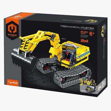 Escavadeira de Montar Im Master: Mechanical Master No.6801 - 342 Pcs