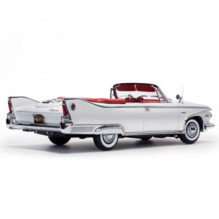 Carro Sun Star Plymounth Fury Conv.bco.perl 1960 Escala 1/18 - Branco