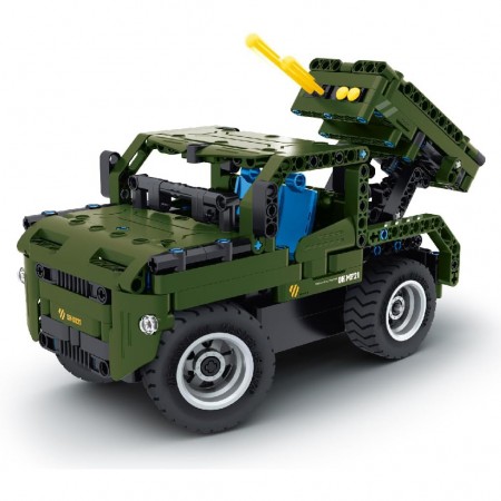 Caminho de Montar Controle Remoto 2-in-1 Im Master: Mechanical Master No.8021 - Rocket Launcher 364 Pcs