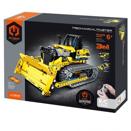 Brinquedo de Montar Controle Remoto 3-in-1 Im Master: Mechanical Master No.8038 - 425 Pcs