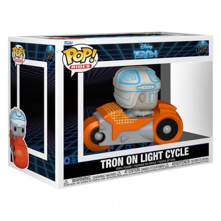 Funko Pop Rides Disney Tron 1982 - Tron On Light Cycle 134