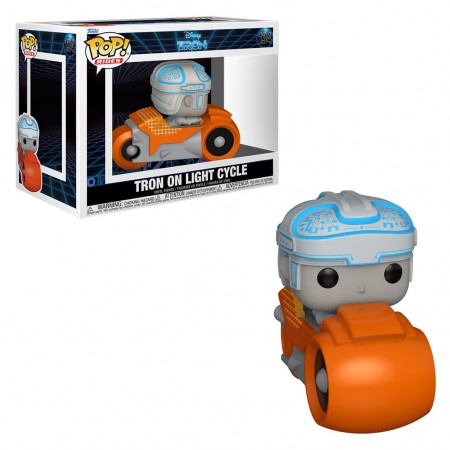 Funko Pop Rides Disney Tron 1982 - Tron On Light Cycle 134