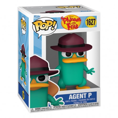 Funko Pop Disney Phineas And Ferb - Agent P 1627