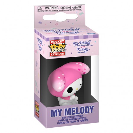 Chaveiro Funko Pop Keychain My Melody 50th Anniversary & Kuromi 20th Anniversary - Kuromi 119