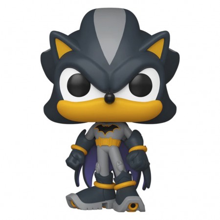 Funko Pop Heroes Dc X Sonic The Hedgehog Exclusive - Shadow As Batman 591