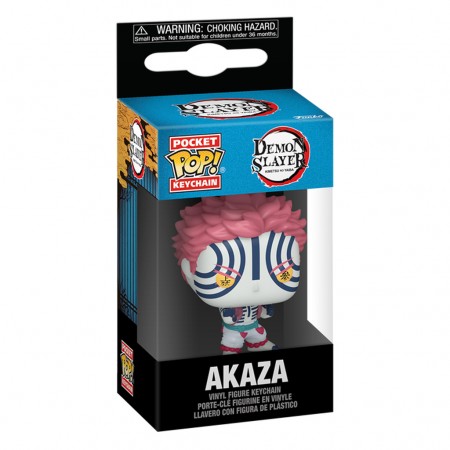 Chaveiro Funko Pop Keychain Demon Slayer: Kimetsu No Yaiba - Akaza (86509)