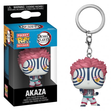 Chaveiro Funko Pop Keychain Demon Slayer: Kimetsu No Yaiba - Akaza (86509)