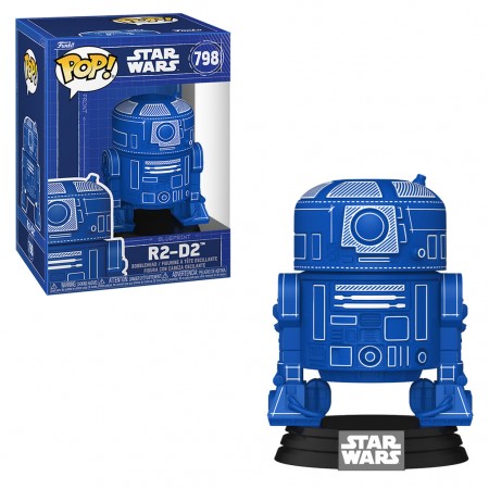 Funko Pop Star Wars: Blueprint - R2-d2 798