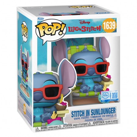 Funko Pop Disney Lilo & Stitch - Stitch In Sunlounger 1639